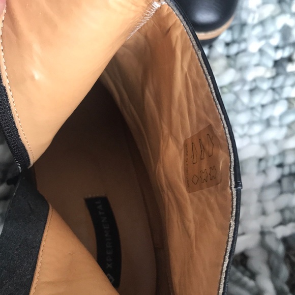 UO Xperimental Leather Boots🖤Sz 39 (Fit like 8.5) - Picture 7 of 8